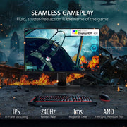 ViewSonic XG2431 24" 1080p FHD 240Hz HDR10 Fast - IPS Panel Gaming Monitor - SWIFT PERIPHERALSXG2431