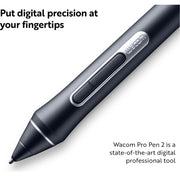 Wacom Pro Pen 2 KP - 504E - 00DZX - Black - SWIFT PERIPHERALSKP-504E-00DZX