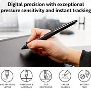 Wacom Pro Pen 2 KP - 504E - 00DZX - Black - SWIFT PERIPHERALSKP-504E-00DZX