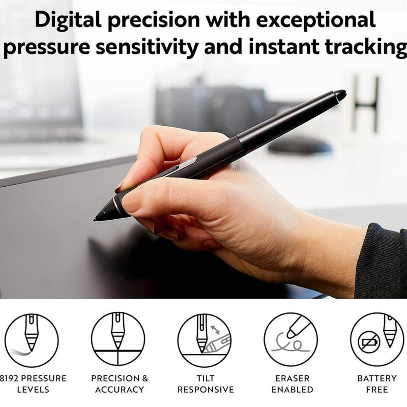 Wacom Pro Pen 2 KP - 504E - 00DZX - Black - SWIFT PERIPHERALSKP-504E-00DZX
