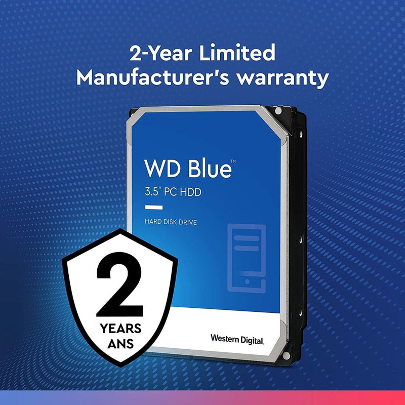 WESTERN DIGITAL 4TB BLUE INTERNAL SATA HARD DRIVE - SWIFT PERIPHERALS102279