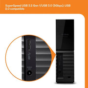 WESTERN DIGITAL 4TB MY BOOK ESSENTIAL EXTERNAL HARD DRIVE - SWIFT PERIPHERALS102276