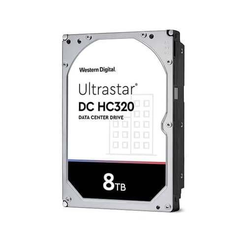 WESTERN DIGITAL 8TB ULTRASTAR DC HC320 SATA HDD - (HUS728T8TALE6L4),0B36404 - SWIFT PERIPHERALS1081856