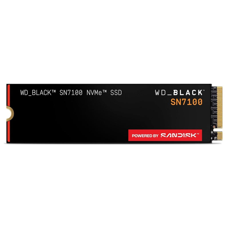 WESTERN DIGITAL BLACK SN7100 NVME 500GB - WDS500G4X0E - 00CJA0 - SWIFT PERIPHERALS1094295