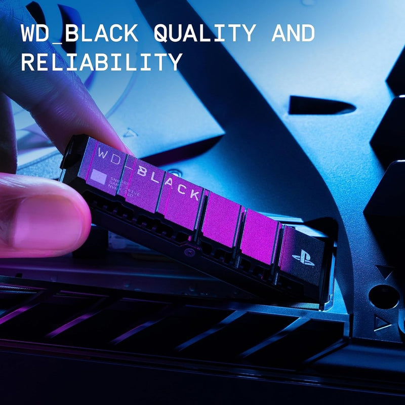 WESTERN DIGITAL BLACK SN850P NVME SSD FOR PS5 2TB - SWIFT PERIPHERALS1091127