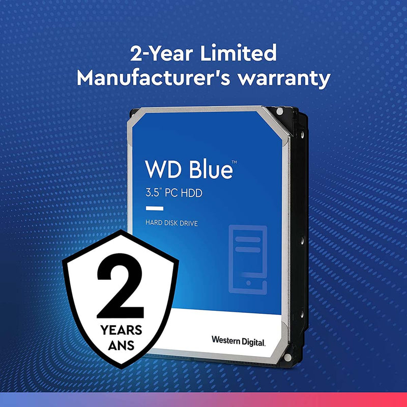 Western Digital Blue 3.5 inch 2TB SATA Internal Hard Disk Drive with 7200RPM - SWIFT PERIPHERALSWD20EZBX