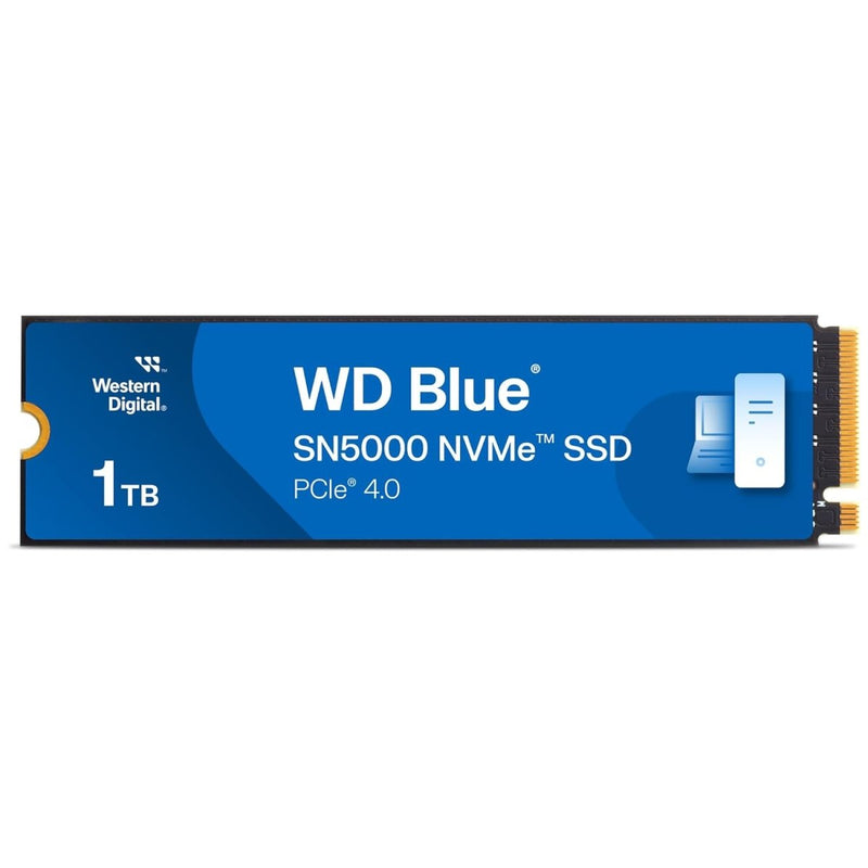 WESTERN DIGITAL BLUE SN5000 NVME 1TB, UPTO 5150MB/S R, 4900MB/S W, 5Y WARRANTY - SWIFT PERIPHERALS1092562