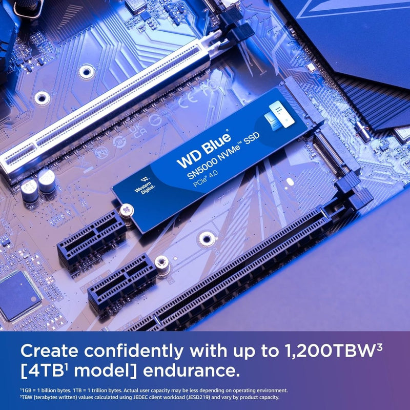 WESTERN DIGITAL BLUE SN5000 NVME 2TB (WDS200T4B0E) - SWIFT PERIPHERALS1092707