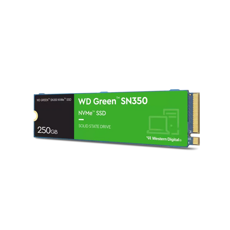 Western Digital Green SN350 250 GB M.2 NVMe PCIe 3.0 Internal SSD - SWIFT PERIPHERALSWDS250G2G0C