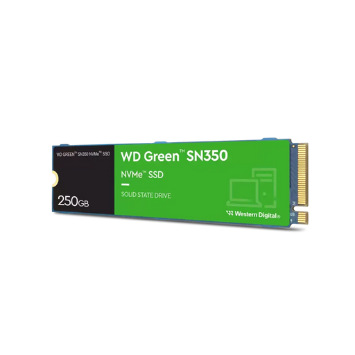 Western Digital Green SN350 250 GB M.2 NVMe PCIe 3.0 Internal SSD - SWIFT PERIPHERALSWDS250G2G0C