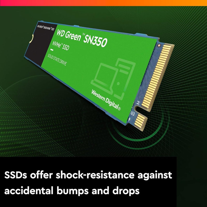 Western Digital Green SN350 250 GB M.2 NVMe PCIe 3.0 Internal SSD - SWIFT PERIPHERALSWDS250G2G0C