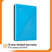 WESTERN DIGITAL MY PASSPORT SLIM 2TB PORTABLE EXTERNAL HARD DRIVE - SWIFT PERIPHERALS102262