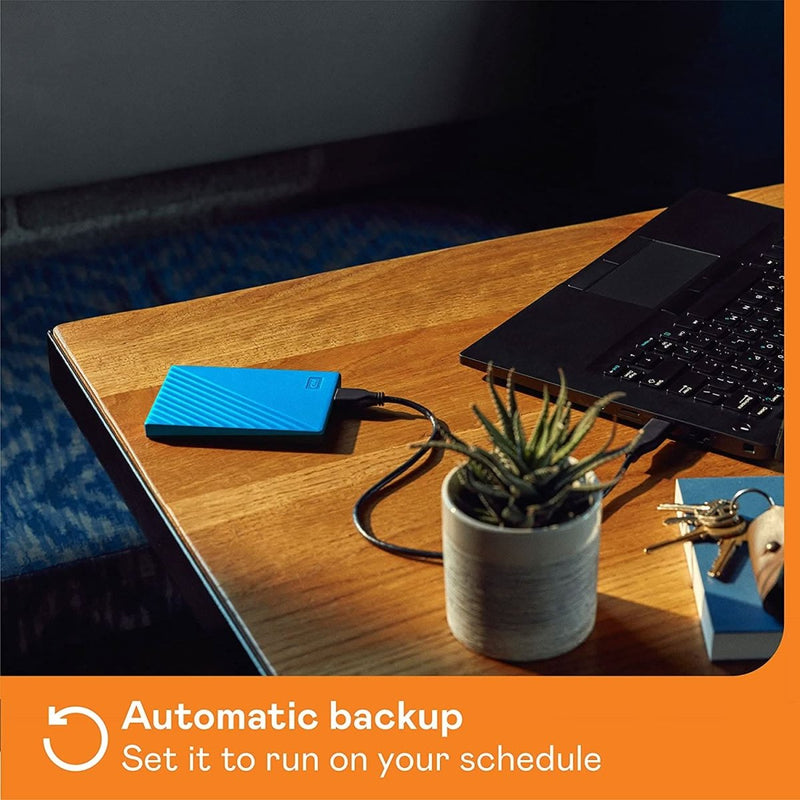WESTERN DIGITAL MY PASSPORT SLIM 2TB PORTABLE EXTERNAL HARD DRIVE - SWIFT PERIPHERALS102262