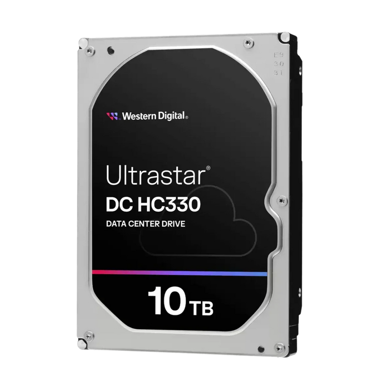 Western Digital Ultrastar DC HC330 10TB 3.5" SATA 6Gb/s 7200 RPM Enterprise Hard Drive - SWIFT PERIPHERALSWUS721010ALE6L4