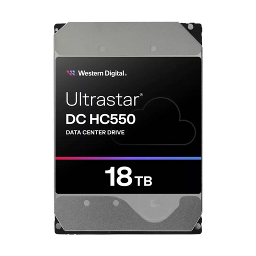 Western Digital Ultrastar DC HC550 18TB 3.5" SATA 7200RPM Data Centre Internal Hard Drive - SWIFT PERIPHERALSWUH721818ALE6L4