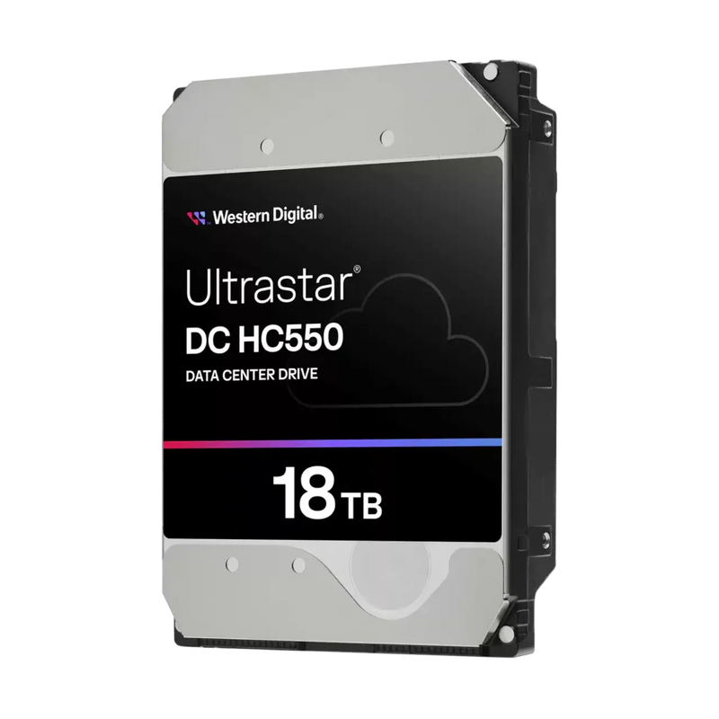 Western Digital Ultrastar DC HC550 18TB 3.5" SATA 7200RPM Data Centre Internal Hard Drive - SWIFT PERIPHERALSWUH721818ALE6L4