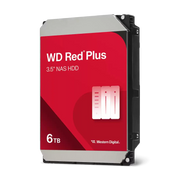 Western Digital WD Red Plus 6TB 3.5" SATA 5400 RPM NAS Internal Hard Disk Drive - SWIFT PERIPHERALSWD60EFPX