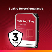 Western Digital WD Red Plus 6TB 3.5" SATA 5400 RPM NAS Internal Hard Disk Drive - SWIFT PERIPHERALSWD60EFPX