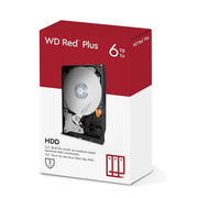 Western Digital WD Red Plus 6TB 3.5" SATA 5400 RPM NAS Internal Hard Disk Drive - SWIFT PERIPHERALSWD60EFPX