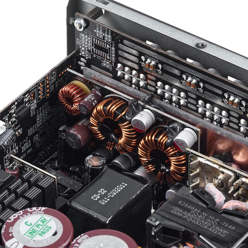 XPG CYBERCORE 1300W 80 PLUS PLATINUM FULLY MODULAR SMPS - SWIFT PERIPHERALS1083119