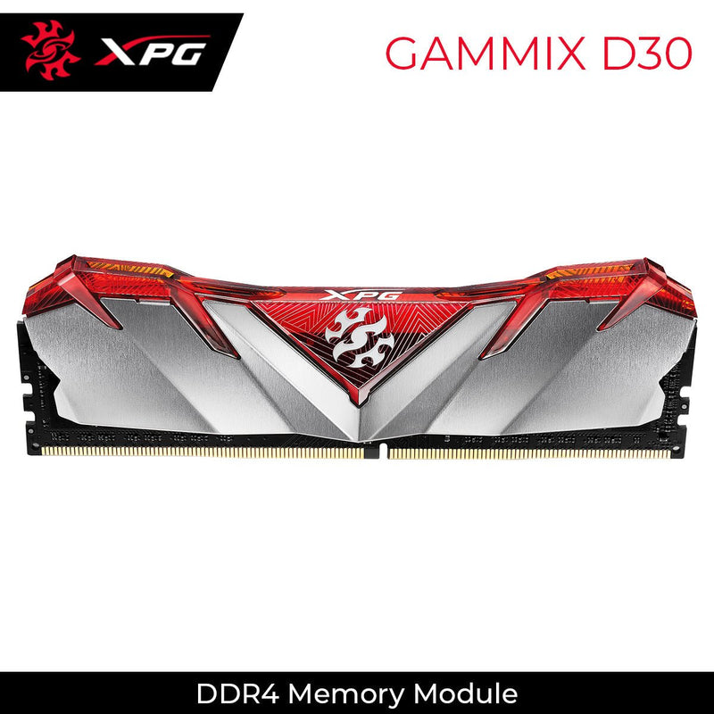 XPG GAMMIX D30 RAM 8GB DDR4 3200MHz Desktop Memory - SWIFT PERIPHERALSAX4U32008G16A-SR30