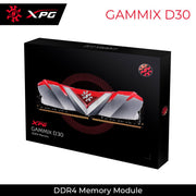 XPG GAMMIX D30 RAM DDR4 3000Mhz UDIMM Desktop Memory - SWIFT PERIPHERALSAX4U30008G16A-SR30