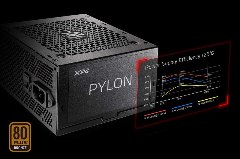 XPG PYLON 550W 550B BRONZE NON MODULAR SMPS - SWIFT PERIPHERALS1085477