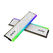 XPG SPECTRIX D35G RGB Gaming DDR4 RAM 16GB (2x8GB) 3200MHz CL16 Desktop Memory - White - SWIFT PERIPHERALSAX4U32008G16A-DTWHD35G