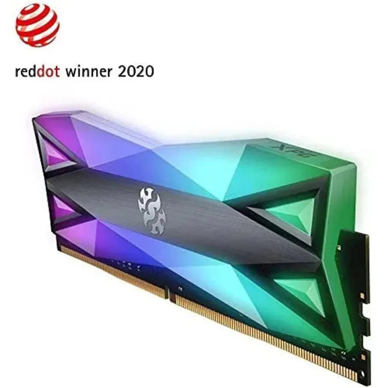 XPG Spectrix D60G RGB 32GB(2x16GB) DDR4 RAM 3200MHz Desktop Memory - SWIFT PERIPHERALSAX4U320016G16A-DT60