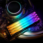 XPG Spectrix D60G RGB 8GB DDR4 RAM 3200MHz Desktop Memory - SWIFT PERIPHERALSAX4U32008G16A-ST60