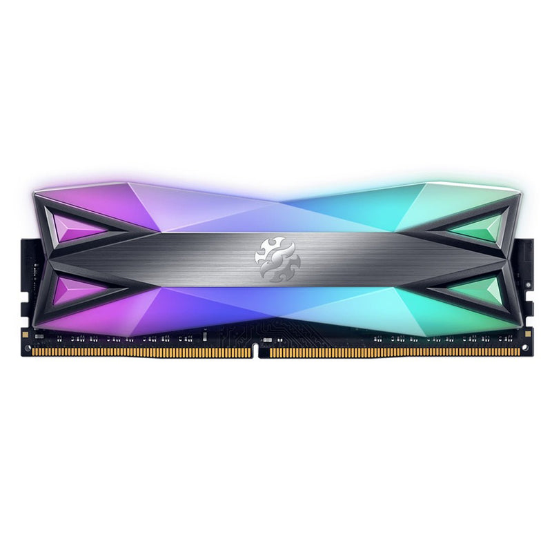 XPG Spectrix D60G RGB 8GB DDR4 RAM 3200MHz Desktop Memory - SWIFT PERIPHERALSAX4U32008G16A-ST60
