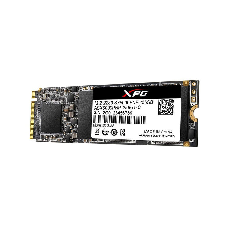 XPG SX6000 256GB M.2 Internal Solid State Drive - SWIFT PERIPHERALSASX6000PNP-256GT-C