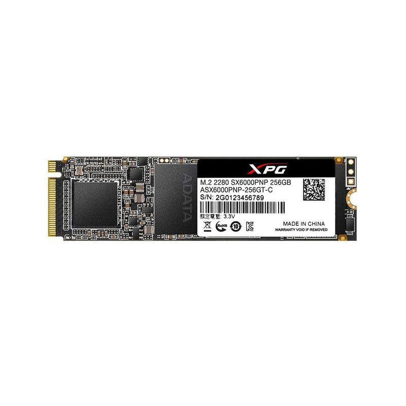 XPG SX6000 256GB M.2 Internal Solid State Drive - SWIFT PERIPHERALSASX6000PNP-256GT-C
