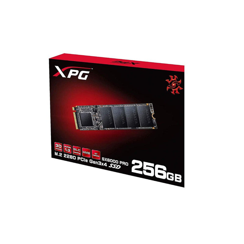 XPG SX6000 256GB M.2 Internal Solid State Drive - SWIFT PERIPHERALSASX6000PNP-256GT-C