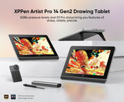 XPPEN ARTIST PRO 14 (GEN 2) MD140FH - SWIFT PERIPHERALS1094941