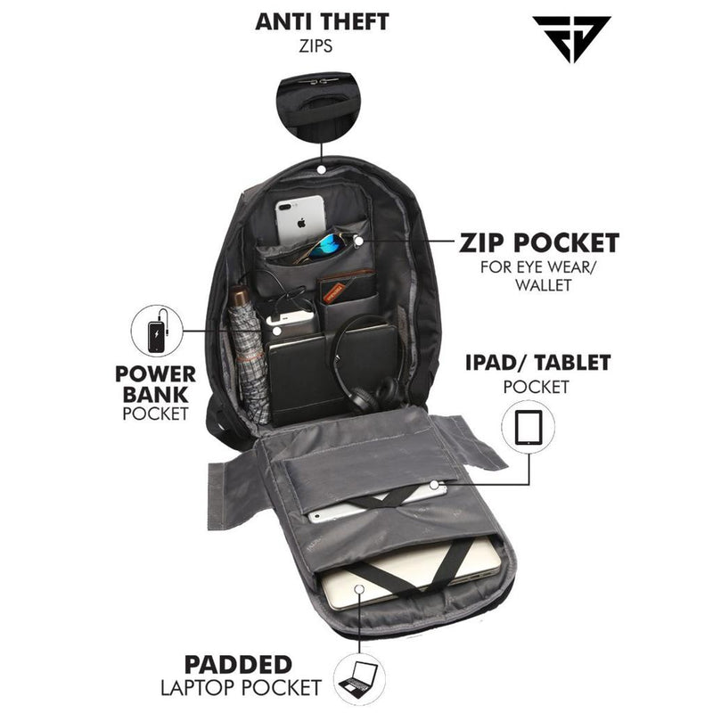 Fur Jaden Sleek Anti-Theft Office Bag
