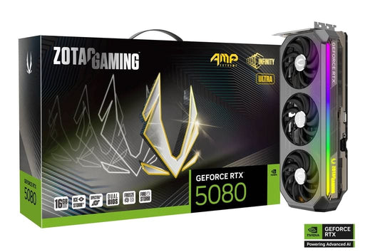 ZOTAC GAMING GeForce 16GB RTX 5080 AMP Extreme INFINITY ULTRA - SWIFT PERIPHERALS1092911