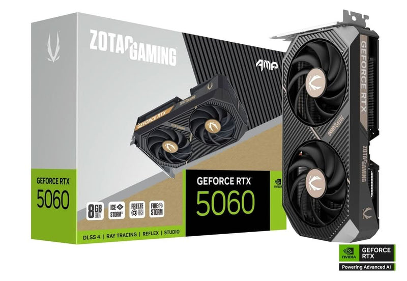 ZOTAC GAMING GEFORCE 8GB RTX 5060 AMP - SWIFT PERIPHERALS1093852