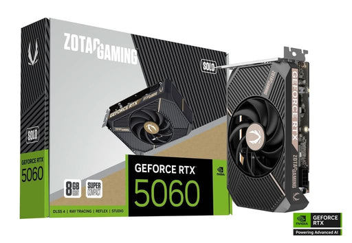 ZOTAC GAMING GEFORCE 8GB RTX 5060 SOLO - SWIFT PERIPHERALS1093853