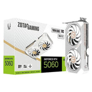 ZOTAC GAMING GEFORCE 8GB RTX 5060 TWIN EDGE OC WHITE GRAPHIC CARD - SWIFT PERIPHERALS1094797