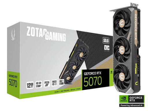 ZOTAC GAMING GEFORCE RTX 5070 SOLID OC - SWIFT PERIPHERALS1092822