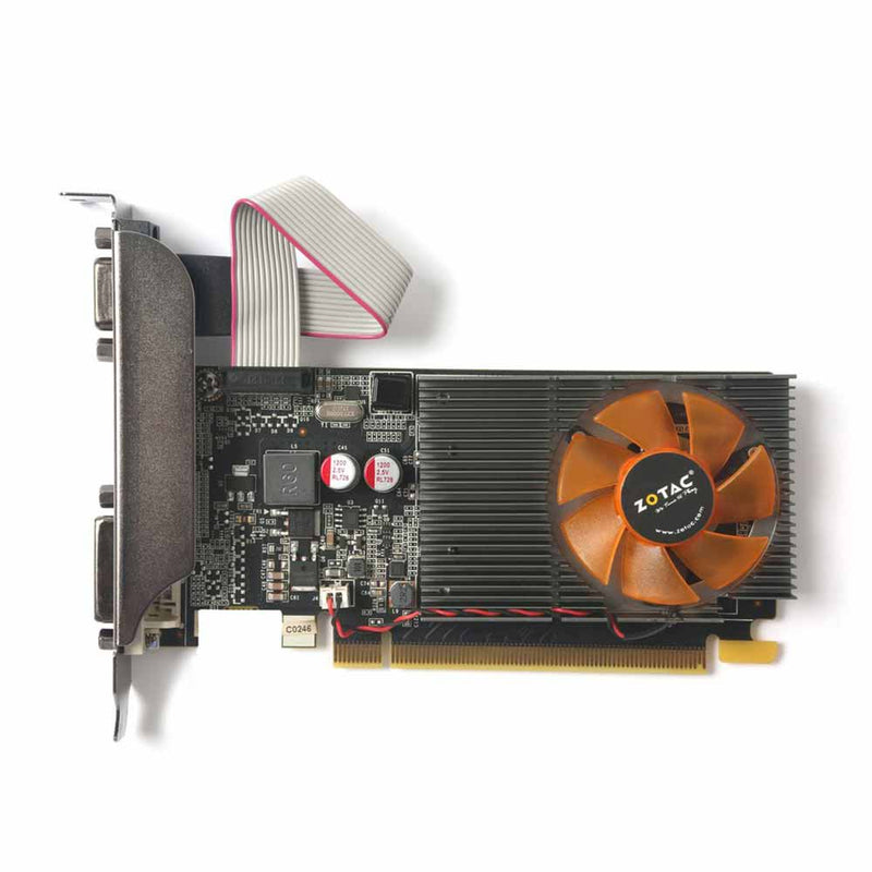 Zotac GeForce GT710 DDR3 2GB 64 - Bit Graphics Card with Single Fan and Heatsink - SWIFT PERIPHERALSZT-71310-10L-710-2GB