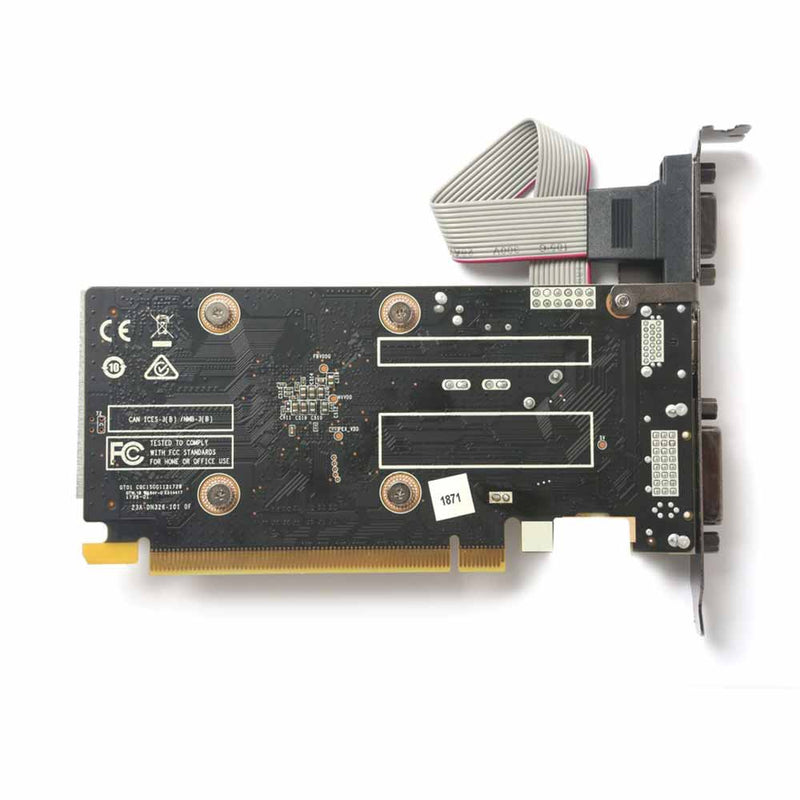 Zotac GeForce GT710 DDR3 2GB 64 - Bit Graphics Card with Single Fan and Heatsink - SWIFT PERIPHERALSZT-71310-10L-710-2GB