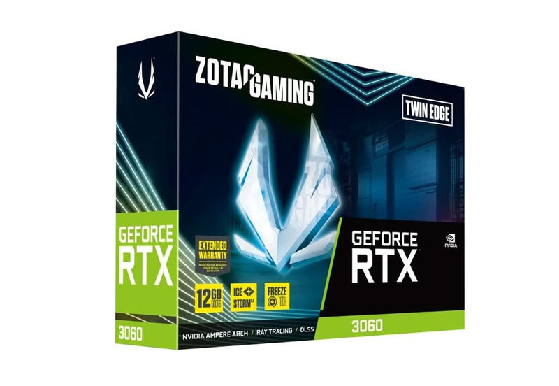 ZOTAC GEFORCE RTX 3060 12GB TWIN EDGE GRAPHIC CARD - SWIFT PERIPHERALS1084125